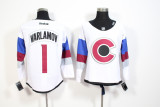 NHL Colorado Avalanche #1 Varlamov White Jersey