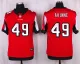 Nike Atlanta Falcons #49 Akunne Red Elite Jersey