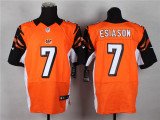 Nike Cincinnati Bengals #7 Esiason Orange Elite Jersey