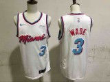 NBA Miami Heat #3 Wade White City Jersey