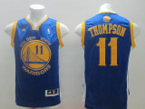 Golden State Warriors #11 Thompson Blue