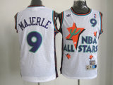 Phoenix Suns #9 Dan Majerle White 1995 All Star Throwback Jersey