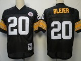 NFL Jerseys Pittsburgh Steelers 20 BLEIER Black Throwback