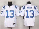 Nike Indianapolis Colts #13 Hilton White Elite Jersey