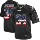NFL Oakland Raiders #34 Jackson USA Flag Jersey