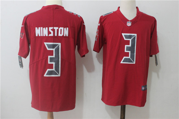 NFL Tampa Bay Buccaneers #3 Winston Color Rush Limited Jersey