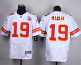 Nike Kansas City Chiefs #19 Maclin White Elite Jersey