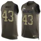 NFL Denver Broncos #43 Ward Limited Green Salute to Service Tank Top