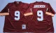 NFL Washington Redskins Red #9 Jurgensen Red Throwback Jersey
