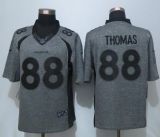 Nike Denver Broncos 88 Thomas Gray Mens Gridiron Gray Limited Jersey