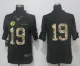 NEW Nike Pittsburgh Steelers 19 Smith-schuster Anthracite Salute To Service Limited Jersey