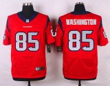 Nike Houston Texans #85 Washington Red Elite Jersey