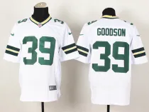 New Green Bay packers #39 Goodson White Elite Jersey