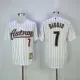 MLB Houston Astros #7 Biggio White Throwback Jersey
