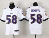 Nike Baltimore Ravens #58 Dumervil Black Elite Jersey