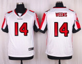 Nike Atlanta Falcons #14 Weems White Elite Jersey