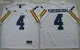 Jordan Brand Michigan Wolverines Jim Harbaugh 4 College White Limited Jersey