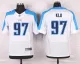 Nike Tennessee Titans #97 Klu White Elite Jersey