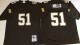 NFL New Orleans Saints #51 Vilma Black Throwback Jersey