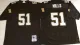 NFL New Orleans Saints #51 Vilma Black Throwback Jersey