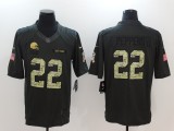 NFL Cleveland Browns #22 Peppers Salute to Service Jersey