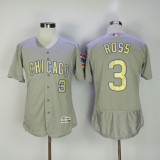 MLB Chicago Cubs #3 Ross Grey Champion Elite Jersey