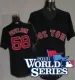 Boston Red Sox #58 Jonathan Papelbon Jersey dark blue w2013 World Series Patch