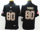 Nike Jacksonville Jaguars #80 Thomas Black Limited Salute to Service Jersey