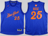 NBA New York Knicks #25 Rose Blue Jersey