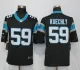 Nike Carolina Panthers 59 Kuechly Black Limited Jersey