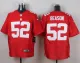 Nike New York Giants #52 Beason Red Elite Jersey