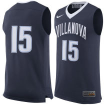 NCAA Villanova Wildcats #15 Nike Basketball Jersey Navy