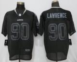 New Nike Dallas cowboys 90 Lawrence Lights Out Black Elite Jersey