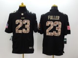 Nike Chicago Bears #23 Fuller Black Salute TO Service Jersey