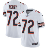 Mens Chicago Bears #72 Perry White Vapor Limited Jersey