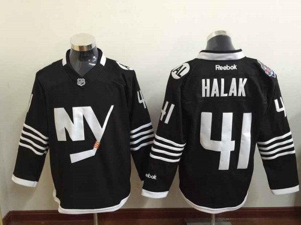 NHL New York Islanders #41 Halak Black Jersey