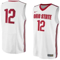 NCAA Ohio State Buckeyes Nike No. 12 Replica Master Jersey - White