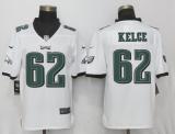 Nike Philadelphia Eagles 62 Kelce White Vapor Untouchable Limited Jersey