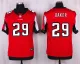 Nike Atlanta Falcons #29 Baker Red Elite Jersey