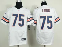 Nike Chicago Bears #75 Long White Jersey