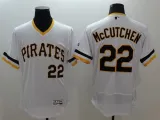 Majestic MLB Pittsburgh Pirates #22 McCutchen Elite White Pullover Jersey
