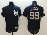 MLB New York Yankees #99 Judge Elite Black 2018 Jersey