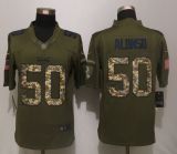 Nike Philadelphia Eagles 50 Alonso Green Salute To Service Limited Jersey