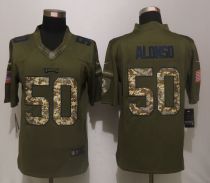 Nike Philadelphia Eagles 50 Alonso Green Salute To Service Limited Jersey