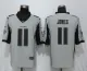 New Nike Atlanta Falcons 11 Jones Nike Gridiron Gray II Limited Jersey