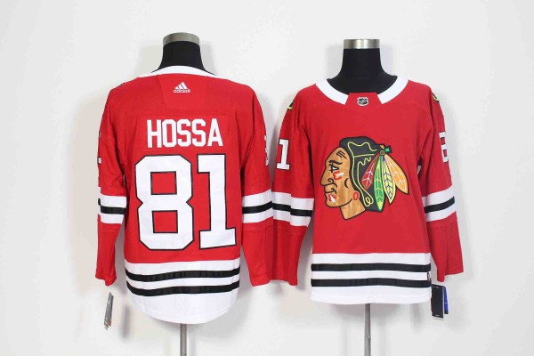 Adidas Chicago Blackhawks #81 Hossa Red Jersey