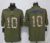 Nike San Francisco 49ers 10 Garoppolo Green Salute To Service Limited Jersey