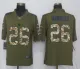 New Nike York Giants #26 Barkley Green Salute To Service Limited Jersey
