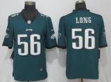 NFL Philadelphia Eagles #56 Long Green Vapor Limited Jersey