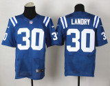 Nike Indianapolis Colts #30 Landry Blue Elite Jersey